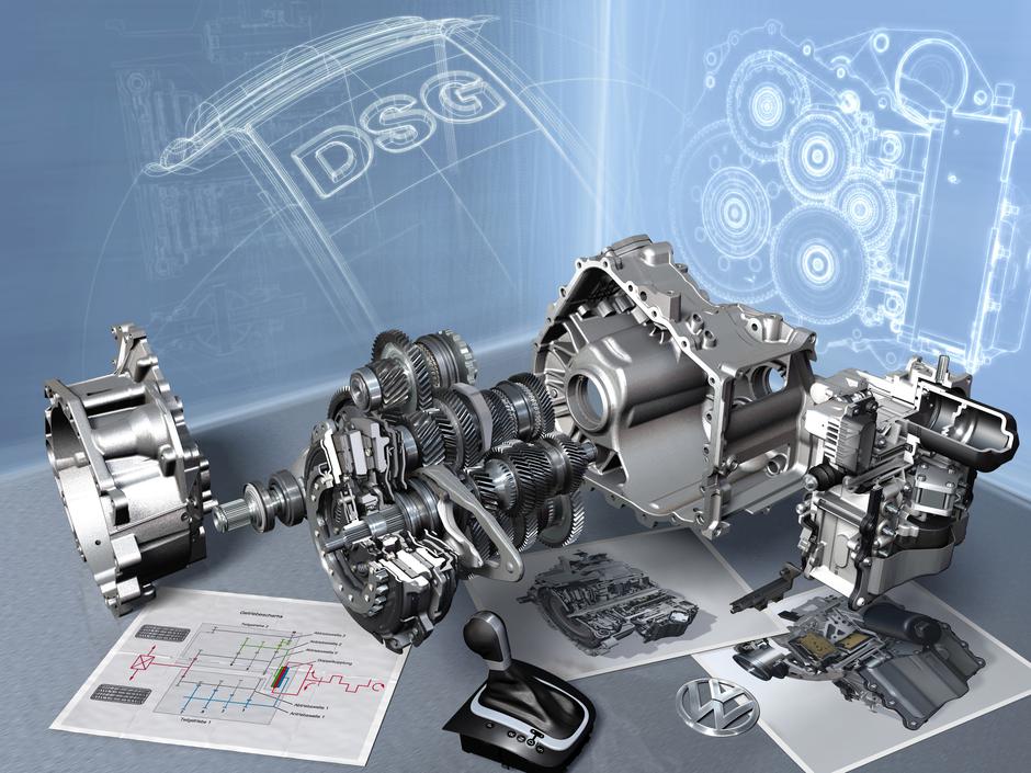 DSG menjalnik | Avtor: Volkswagen