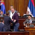 Pretep v srbskem parlamentu