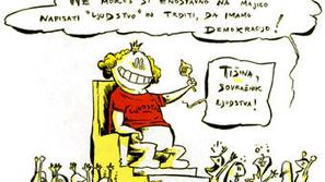 Knjigo bogatijo zabavne ilustracije Izarja Lunačka, ki je z Mladinsko knjigo sod