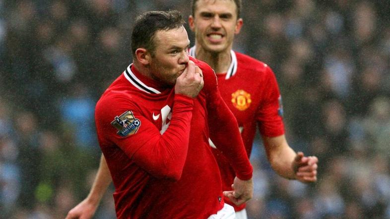 Rooney Carrick Manchester City Manchester United Etihad pokal FA