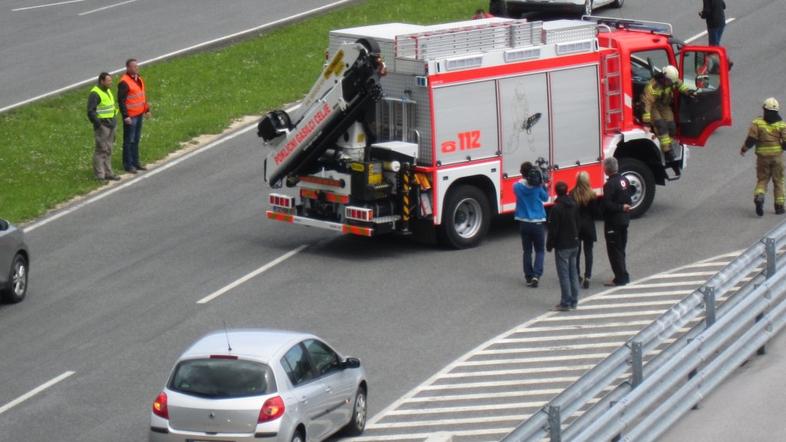 Nesreča na avtocesti (vaja)