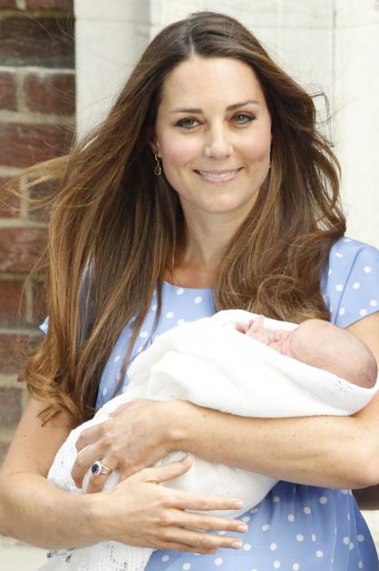 William in Kate z dojenčkom 