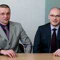 Finančna svetovalca Boris Škaper (levo) in Klemen Kavčič. (Foto: Žurnal24)