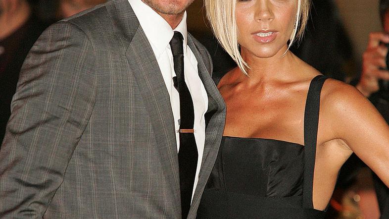 David in Victoria Beckham.