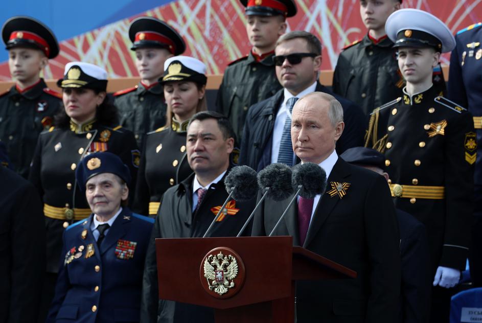 Vladimir Putin Moskva vojaška parada Dan Zmage
