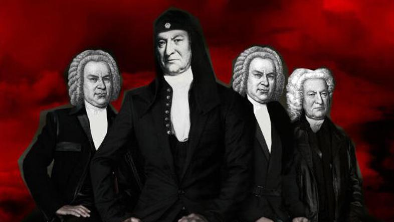 Slika z novega cedeja LaibachKunstDerFuge, posvečenega Bachu