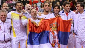 Troicki Zimonjić dvojice Belgija Srbija Charleroi Davisov pokal osmina finala