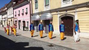 Snemanje bollywoodskega filma v Kamniku