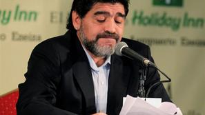 Maradona bo svoje delo nadaljeval v Dubaju. (Foto: Reuters)