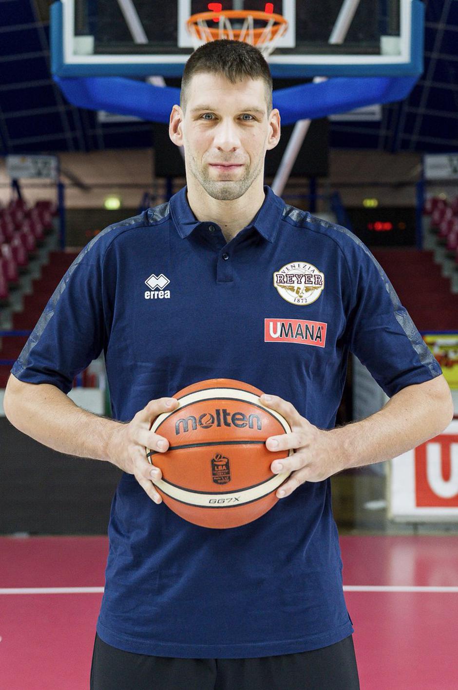 Gašper Vidmar Reyer Venezia | Avtor: Reševalni pas/Twitter