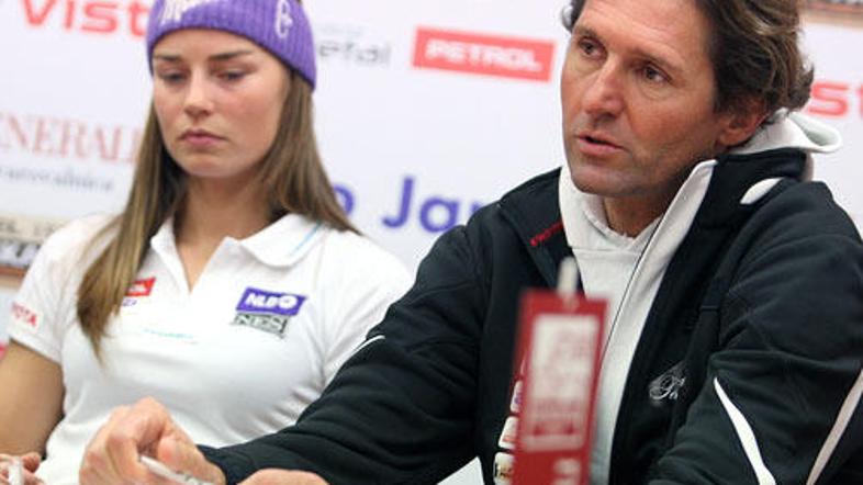 Andrea Massi razkriva, koliko jima s Tino Maze SZS še dolguje. (Foto: Boštjan Ta