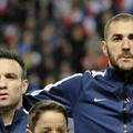Mathieu Valbuena in Karim Benzema