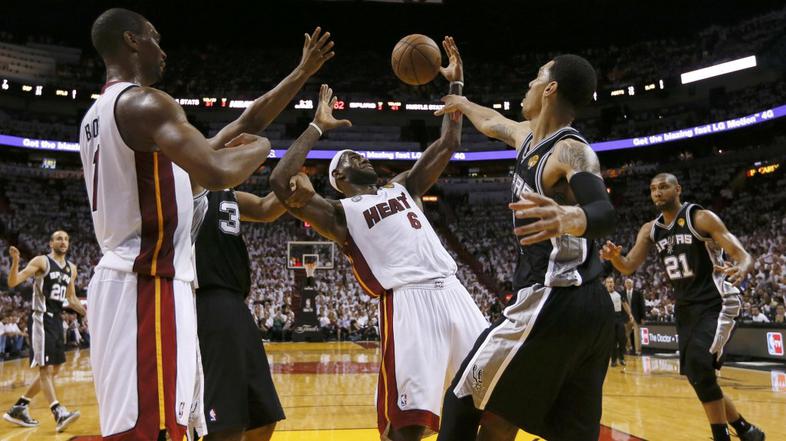 Miami Heat in San Antonio Spurs