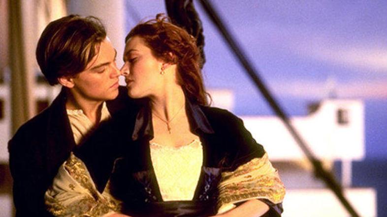 Titanic (Leonardo Dicaprio in Kate Winslet)