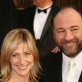 James Gandolfini skupaj z Edi Falco, ki je v Sopranovih igrala njegovo ženo.