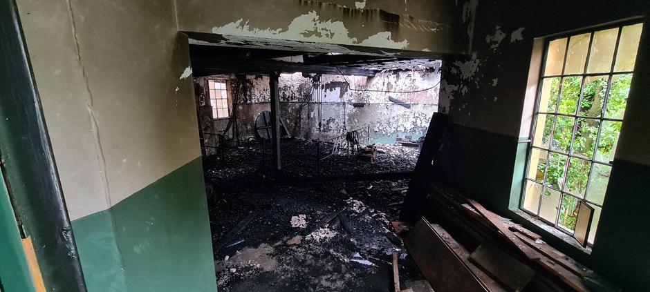 požar, HE Sava, Kranj | Avtor: Elektro Gorenjska