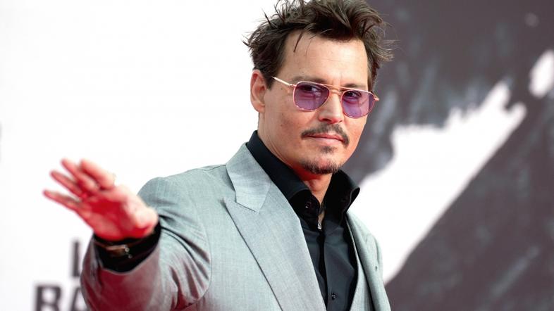 scena 04.04.14. johnny depp, US actor and cast member Johnny Depp arrives for th