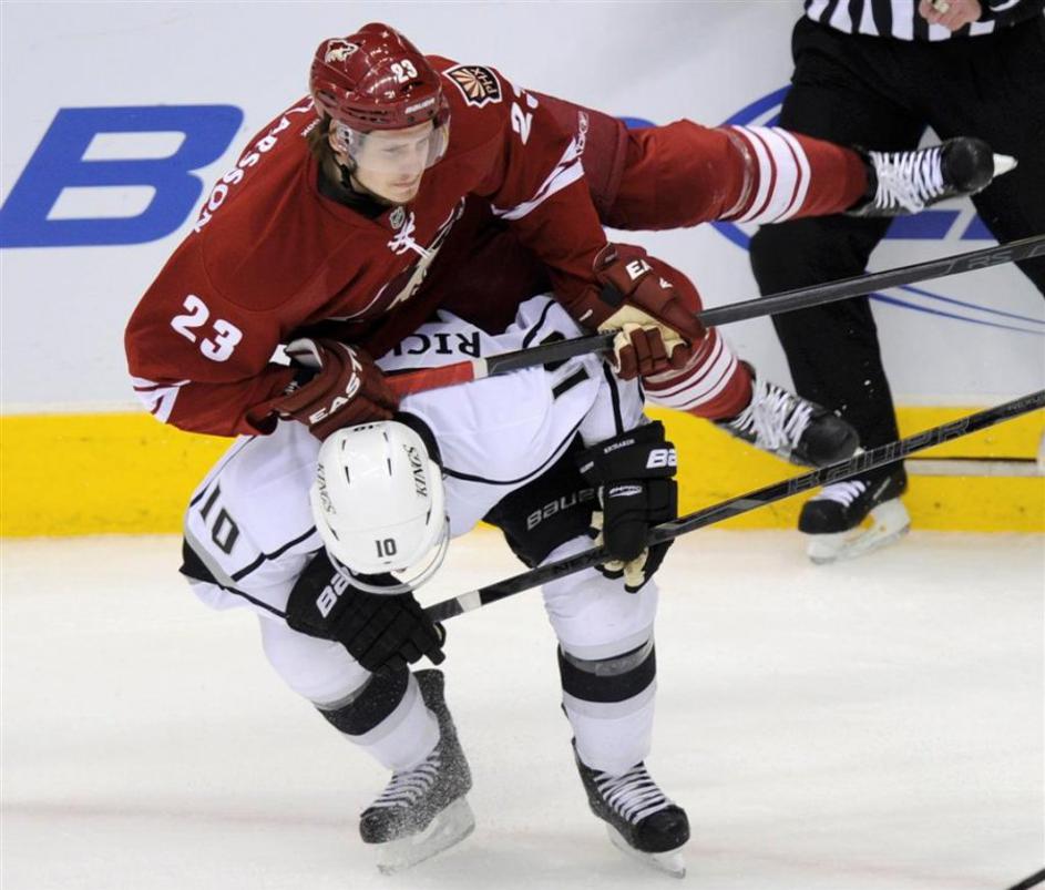 Ekman-Larsson Richards Phoenix Coyotes Los Angeles Kings NHL končnica konferenčn