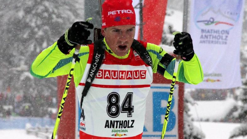 Peter Dokl Anterselva biatlon