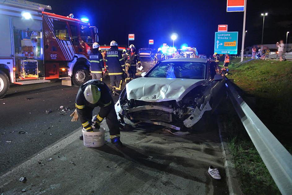 Prometna nesreča pri Lomu