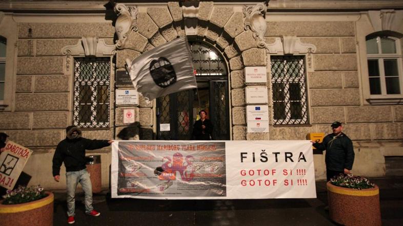 Protesti v Mariboru