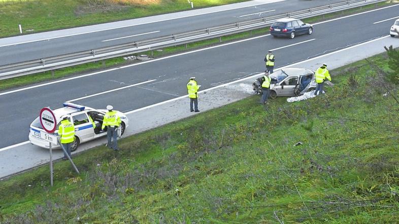 Prometna nesreča pri Ivančni Gorici