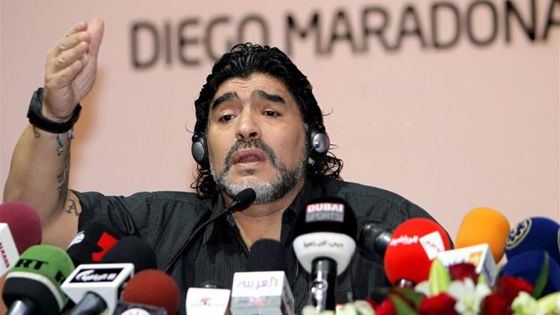 Diego Maradona 2011 Al Wasl