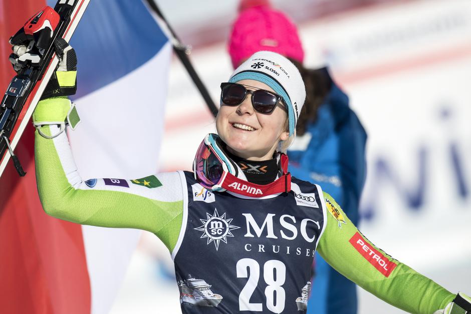 Meta Hrovat Lenzerheide | Avtor: Epa