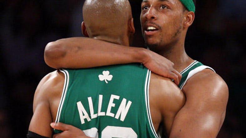 Bo Ray Allen s Paulom Pierceom in Kevinom Garnettom še tvoril triperesno detelji