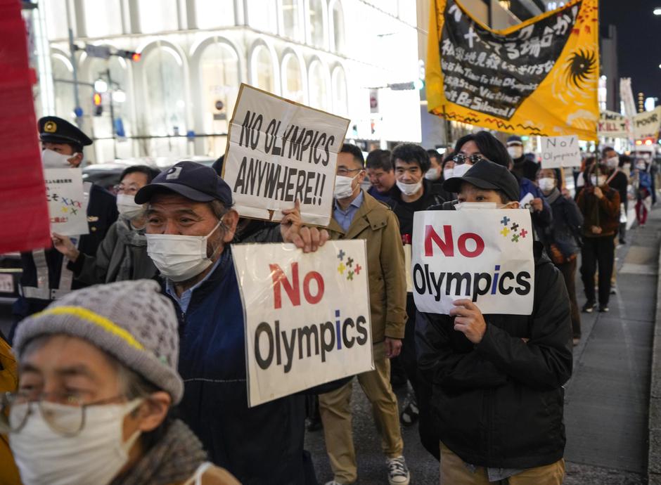 protest olimpijske igre | Avtor: Epa