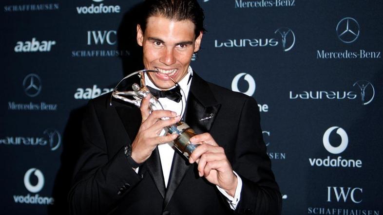 Podelitev nagrad laureus - Rafael Nadal