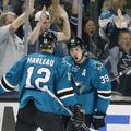 Logan Couture Patrick Marleau san jose sharks
