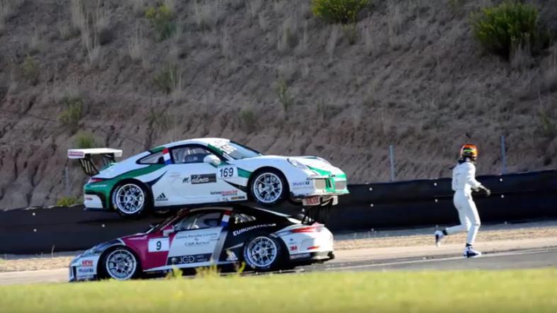 porsche carrera cup na strehi