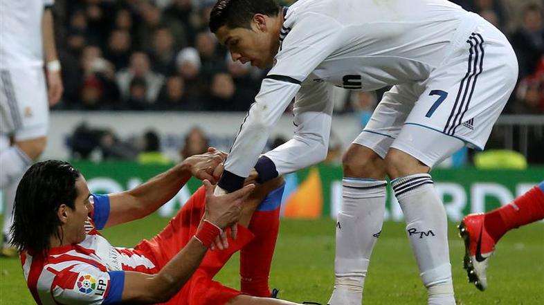 real atletico madrid cristiano falcao ronaldo