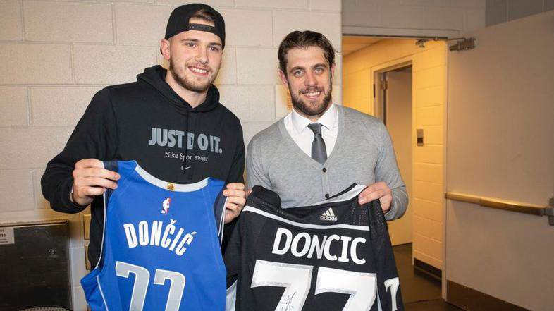 Luka Dončić in Anže Kopitar