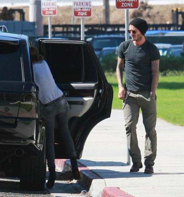 Victoria Beckham, David Beckham, Harper Seven Beckham