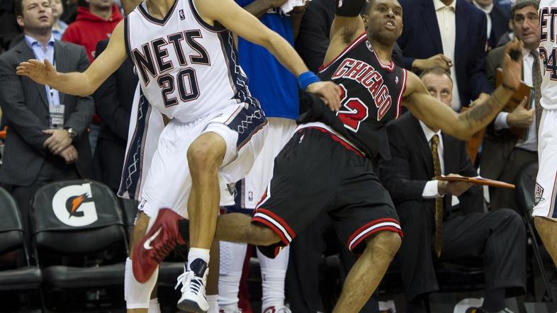 Vujačić se je iz Los Angelesa preselil v Newark. (Foto: Reuters)