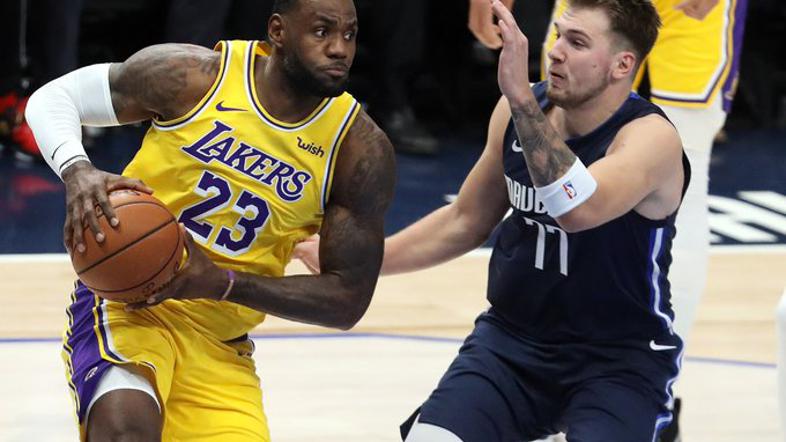 LeBron James, Luka Dončić