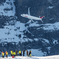 letalo SwissAir Wengen
