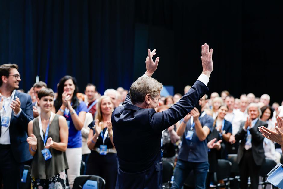 volilni kongres Gibanja Svoboda, Robert Golob | Avtor: Saša Despot