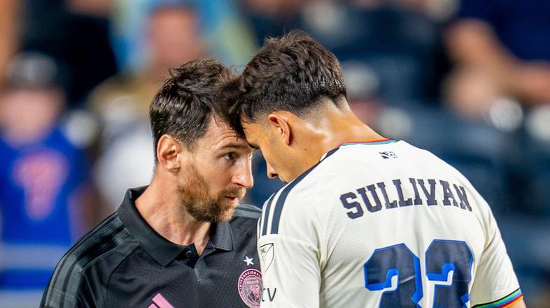 Lionel Messi in Quinn Sullivan