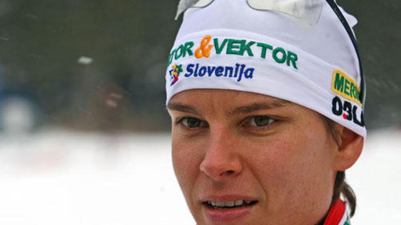 Državna prvakinja na tekmi s skupinskim štartom je postala Teja Gregorin.