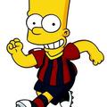 Bart Simpson Barcelona dres epizoda nogomet Simpsonovi Simpsons