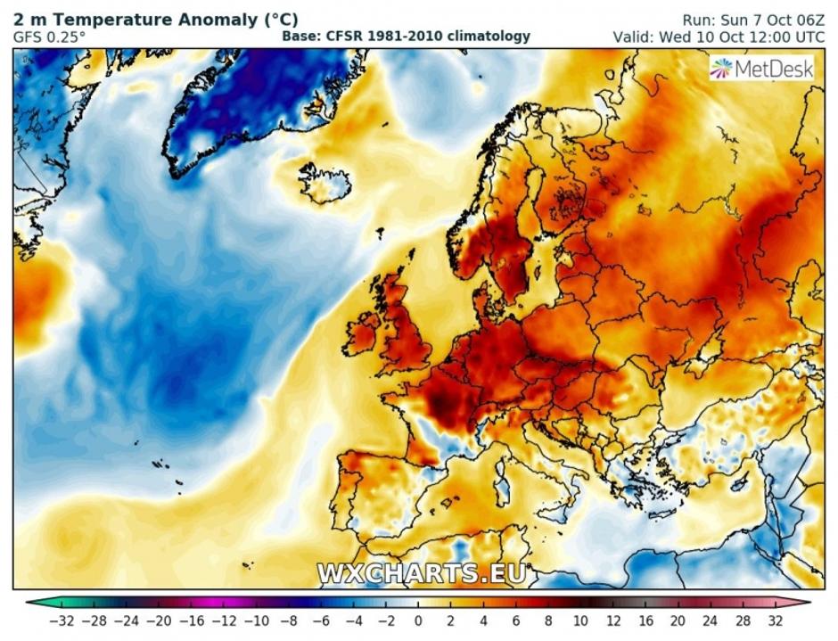 vreme temperatura | Avtor: Severe Weather Europe