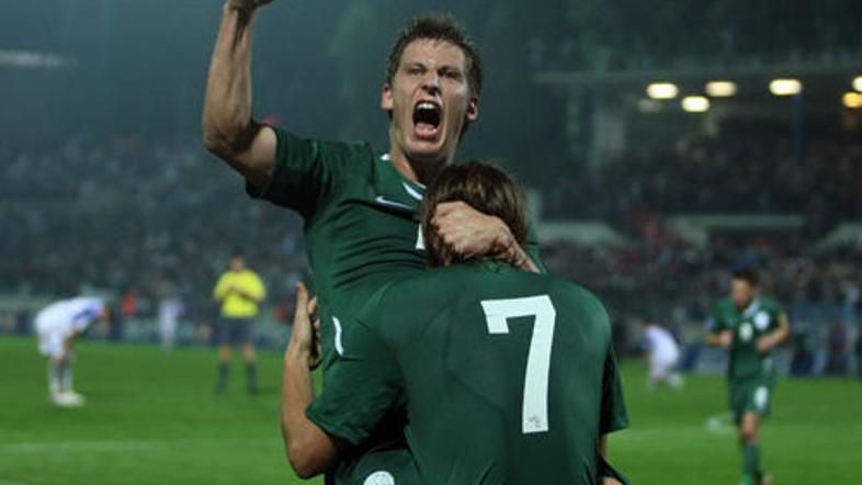 Valter Birsa je proti Poljski v Mariboru dosegel svoj prvi zadetek za reprzentan