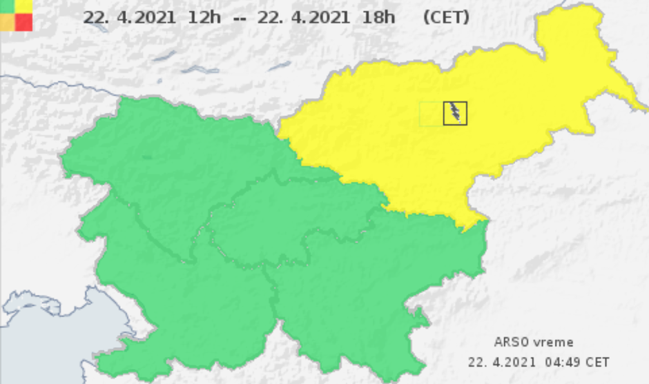 vreme | Avtor: meteo.si