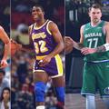 Luka Dončić, Larry Bird, Magic Johnson