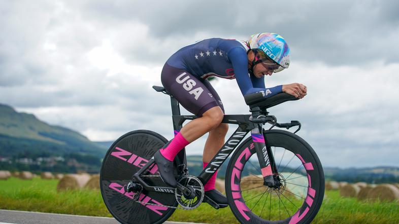 Chloe Dygert SP v kolesarstvu kronometer