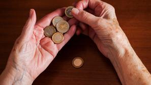 Revščina starostniki pokojnina