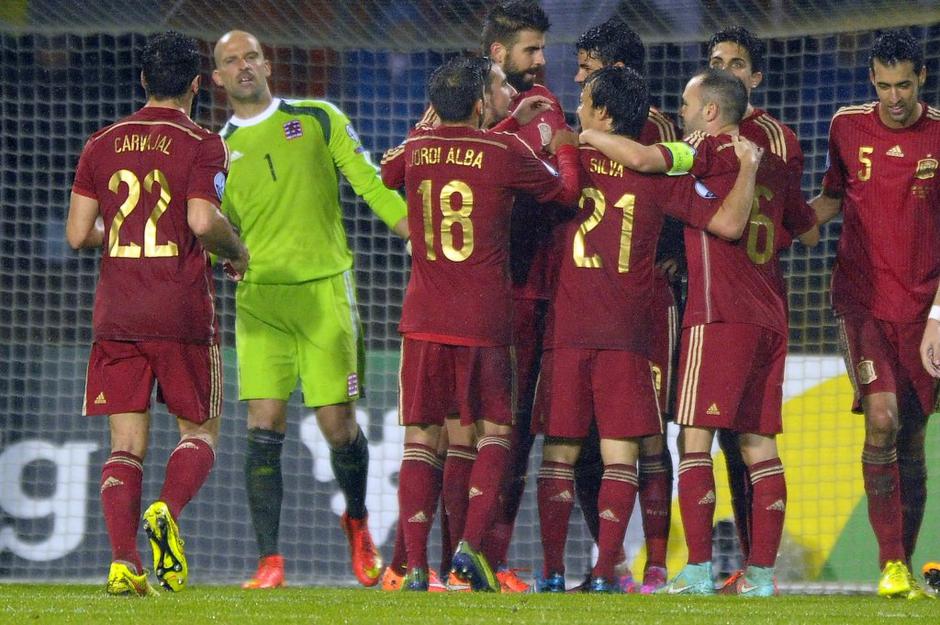 Luksemburg Španija Euro 2016 | Avtor: EPA